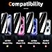 KAREEN 2 Pack 4 Way 360 Degree Privacy Screen Protector for iPhone 17 Pro 6.3-Inch, All Around Anti Spy Tempered Glass Film, Full Coverage, Anti Scratch, Bubble Free, Case Friendly
