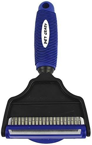 Pet Deshedder - Dematting Comb - 2 in 1 use as comb or brush - SALE PRICE - BEST Dog Grooming Tool - Reduces Shedding and matting - Long/Short hair cats and dogs - Healthy coat - Springtime shedding - Great De-Shedding Tool - 100% if you or your Pet are not satisfied. Join The "Pet Crazy " Family