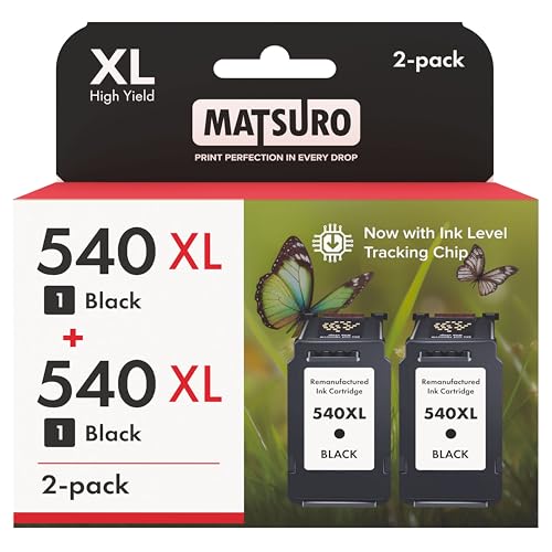 Cartouche PG-540 XL pour Canon Pixma résout vos problèmes d'encre vide