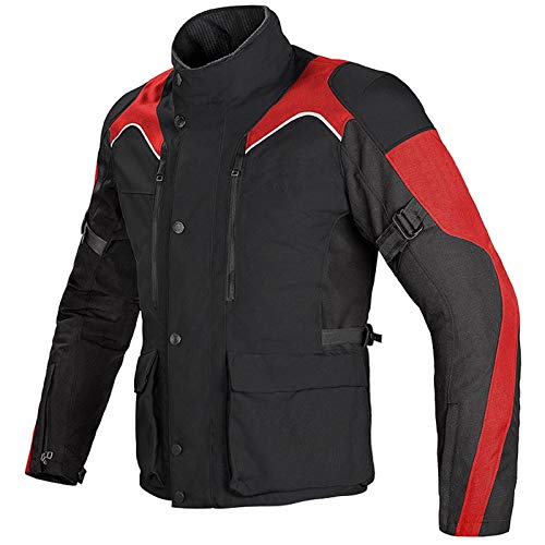 Juicy Trendz Hommes Moto Textile Blouson Imperméable Motard Cordura Veste avec Protecteur Armour