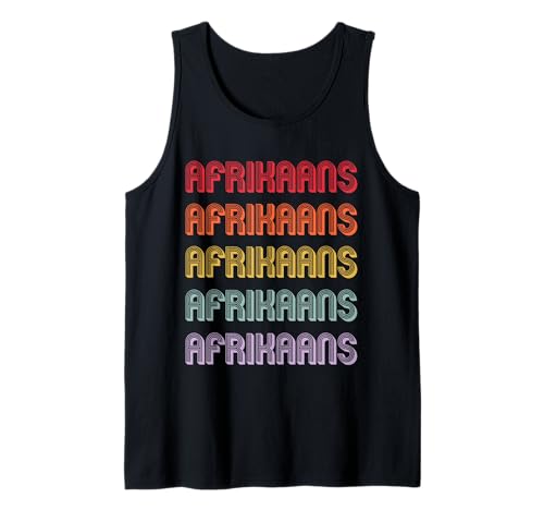 afrikáans Camiseta sin Mangas