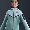 Nike Sportswear Tech Fleece Sudadera con Cierre para Niños Grandes (Gris Plata/Cañón/Negro/Negro) 8