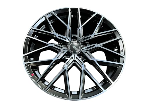 New 18x8J Advanti DST Reagan Flow Formed Wheel 5x114.3, Matte Black (set of 4 wheels)