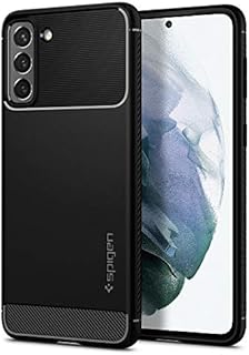 Spigen Rugged Armor Case Compatible with Samsung Galaxy S21 - Matte Black