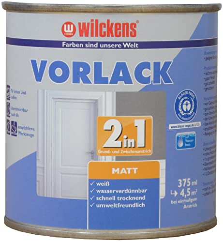 Wilckens 2in1 Vorlack matt, 375 ml, Weiß