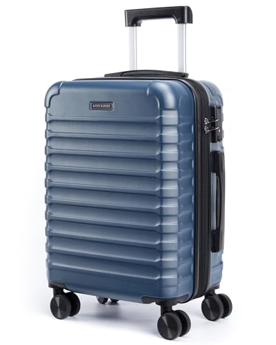 LIGHT FLIGHT Carry On Luggage 22x14x9 Airline Approved,