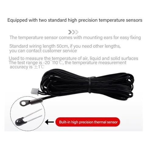 Placa controladora de velocidad de ventilador DC12V regulador temperatura 4 cables 4