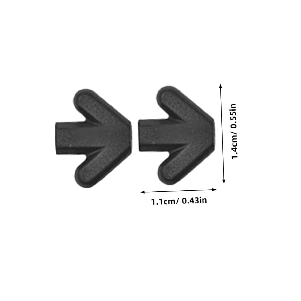 FOMIYES Glasses Retainer 10 Pairs Anti-Slip Ear Hooks Soft Glasses Ear Grips for Glasses Nose Grips for Face