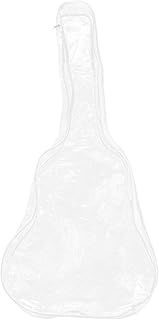 Electric Guitar Protective Cover Waterproof Transparent Pvc Case Dustproof Lightweight Guitar Bag for Travel Storage