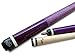 49% Off Sale - Champion ST Irish Wrap Purple Maple Pool Cue, Black/White/Purple/No Case, Champion Sport/Cuetec Glove, Model: ST-10, Original Price: $196.78 (18 oz, Purple Fury Case)