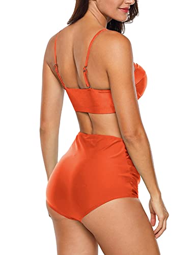 High Waist Bikini Set für Damen von CZIMOO – Push Up Modell