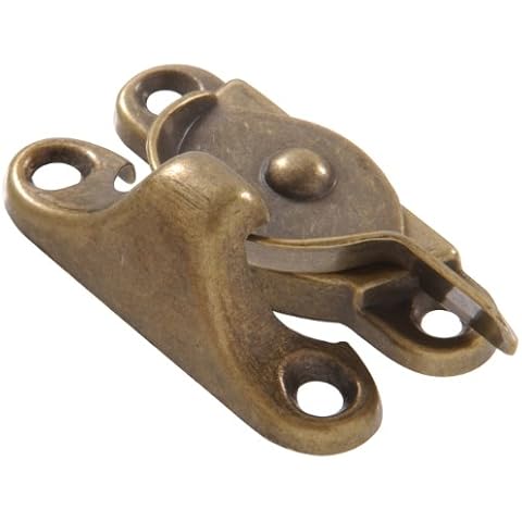 Hardware Essentials 851833 Sash Lock Crescent Brass Cover