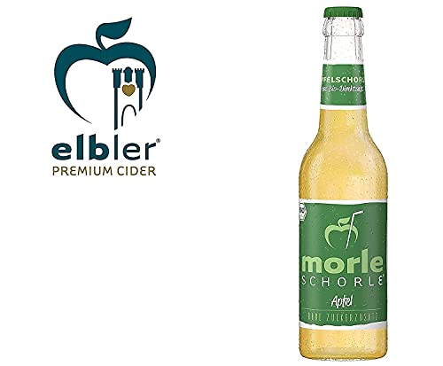 Elbler Morleschorle Appelspritzer, 1 x 0,33 l, Bio Appelspritzer, Gemaakt van Bio Fruit, Direct Sap Zonder Toegevoegde… - Afbeelding 4