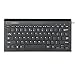 Perixx PERIBOARD-410, Mini Ultrathin Keyboard - Wired USB with 1 extra hub - 11.77x5.87x0.74 Inch - Silent X Type Chiclet Keys