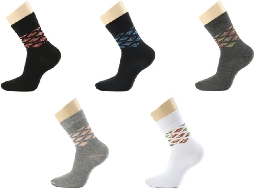 5 Pairs/Hand Cotton Men's Socks Compression Socks Cylindrical Socks Men's Sports Socks
