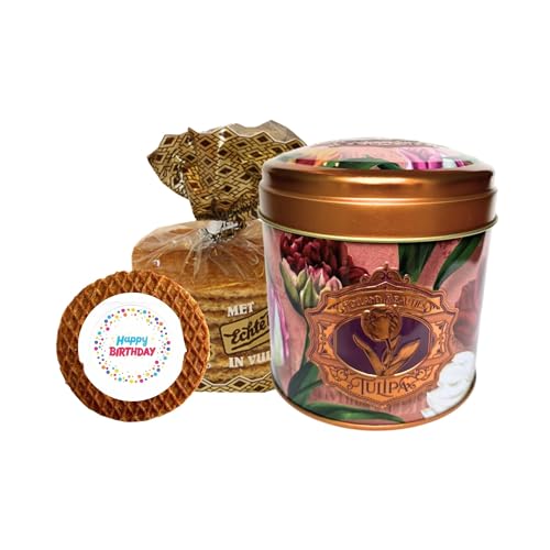 DeReuze Stroopwafels Gift Set – Authentic Caramel Waffle Cookies in