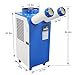 TECHTONGDA Industrial Spot Cooler Mobile Air Conditioner Outdoor Cooling Machine Aircon Double Outlets 580m³/h