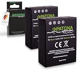 PATONA 2X Premium Batería BLH-1 BLH1 Compatible con Olympus OM-D EM-1 Mark2 Mark III E-M1X