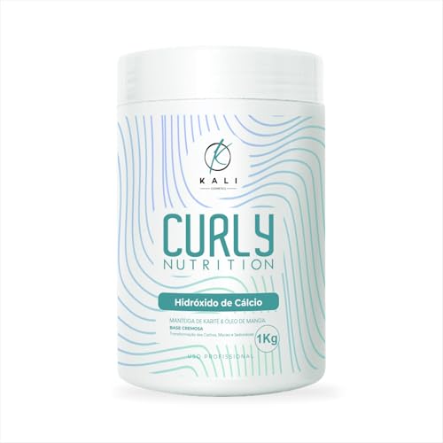 Kali Cosmetics, Creme para Relaxamento de Cachos Hidróxido de Cálcio 1000gr