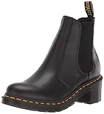 Dr. Martens Women's Cadence Fashion Boot, Black Wanama, 8