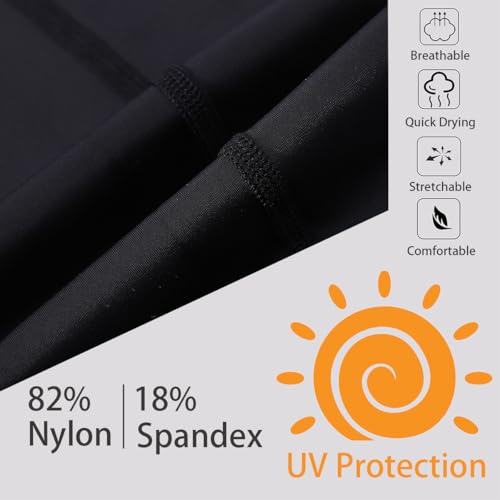 Image of Ubestyle UPF 50+ High Waist Women's Swim Pants Swim Leggings Swimming Tights Rash Guard Pants Sun Protective