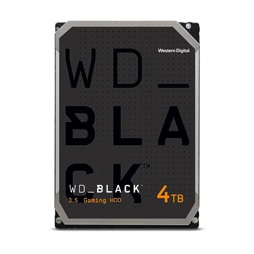 WD Black 4TB Performance Desktop Hard Disk Drive - 7200 RPM SATA 6 Gb/s 64MB Cache 3.5 Inch