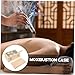 NOLITOY 2pcs Wooden Moxibustion Burner Box Portable Smokeless Moxibustion Case for Neck Back and Abdomen -Scald Design Six Stick Holder for Home Use