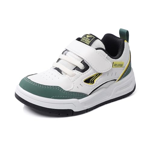 Dr Kong Toddler Boys Girls Shoes Comfortable Casual Fashion Tennis Sneaker Adjustable Strap Walking Running Athletic Sneakers for Toddlers and Little Kids