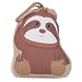 Lily’s Home Cute Decorative Sloth Weighted Interior Door Stopper, Compact Fabric Design and Hanging Loop Attached