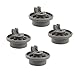 Price comparison product image First4Spares Premium Lower Basket Wheel Clips for Bosch, Neff & Siemens Dishwashers - Pack of 4