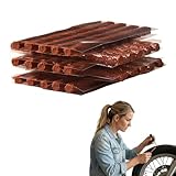 Kit de Réparation de Pneus Tubeless   25 Bandes de Réparation Ultrarésistantes pour Voiture, Moto et Vélo   Solution Rapide et Durable pour Crevaisons d’Urgence