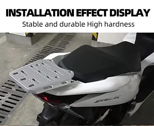 Porte-bagages PCX 160 2021 en alliage robuste avec accoudoir intégré