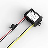 DC-DC コンバーター 降圧 8-40V→5V 5A 25W｜dcdc コンバーター 5v ヒューズ付き IP67防水｜12v 5v コンバーター 車 トラック ボート ソーラー LED用