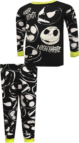 Boys Nightmare Before Christmas Jack Worst Nightmare Halloween Pajama