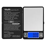 Vitafit 500g Báscula de Precisión 0.01 g, Báscula Profesional de Fábrica...
