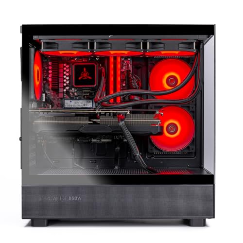 Skytech Gaming Azure 3 Desktop PC, Ryzen 7 9700X 3.8 GHz (5.5GHz Turbo), NVIDIA RTX 5060 Ti 16GB, 1TB NVMe SSD, 32GB DDR5 RAM 5200 RGB, 850W Gold ATX 3 PSU, 360mm ARGB AIO, Wi-Fi, Win 11 - Image 6