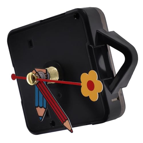 Vaguelly 静音 高精クォーツ時計 ムーブメント交換パーツ 掛け時計修理用 耐久性 プラスチック製 クロックムーブメント部品 交換用