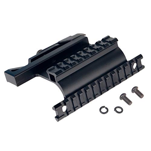 Montage latéral AK74 à double rail Picatinny avec fixation rapide QD Mount pour visée