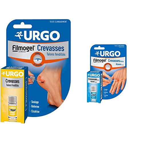 Filmogel crevasses Urgo traitement talons fendillés et mains abîmées