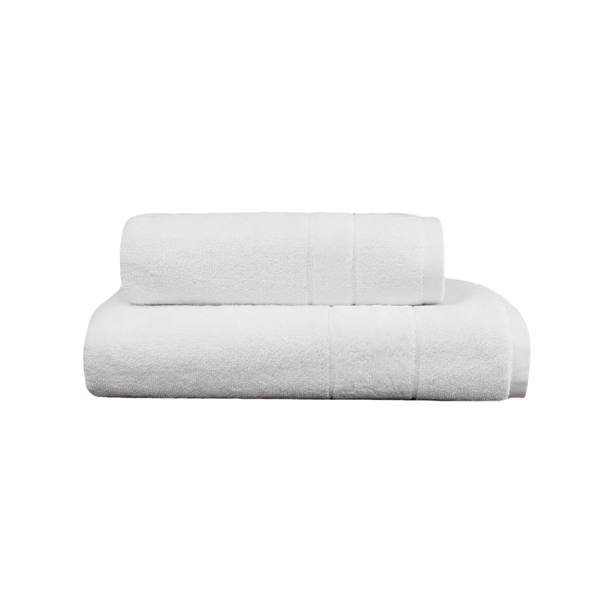 Ensemble de bain 2 pièces Sensei Maison California blanc 650g/m²