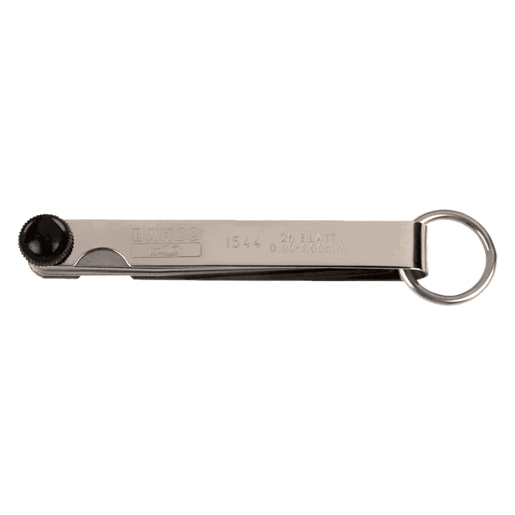Jauge d'épaisseur 0.03-1.0 mm 26 lames U TAH pour réglage mécanique précis