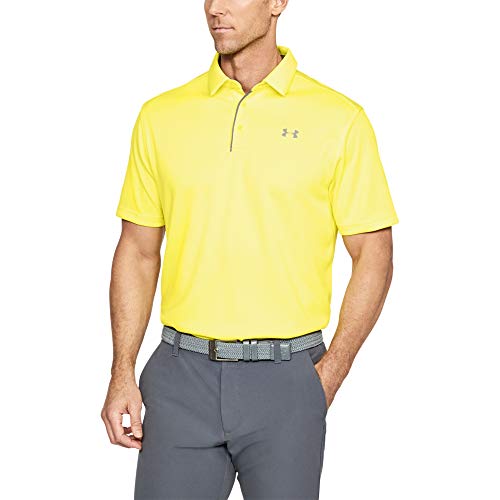 Image of Under Armour Men's Polyester Solid Tech Polo | T-Shirt | 1290140-001