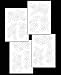 Acid Tactical 4PACK Camouflage EasyPeel Spray Paint Cerakote Camo Gun Stencil Warped HONEYCOLM