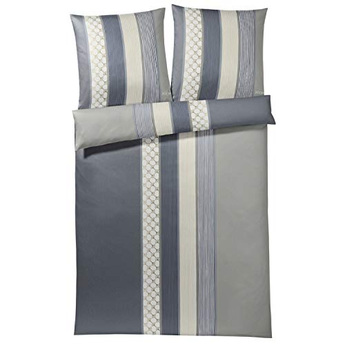 Joop! Bettwäsche Cornflower Stripe deep Coal