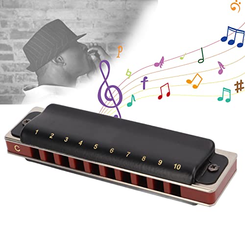 Eulbevoli Orgue à Bouche Harmonica, Prévention du vieillissement Son Plus Complet Harmonica 10 Trous Résistance à la Corrosion Étanche pour Jouer(Le Noir) - Les Beatles, Paul McCartney, John Lennon, RIngo Starr, George Harrison Eulbevoli Orgue à Bouche Harmonica, Prévention du vieillissement Son Plus Complet Harmonica 10 Trous Résistance à la Corrosion Étanche pour Jouer(Le Noir) – Image 6