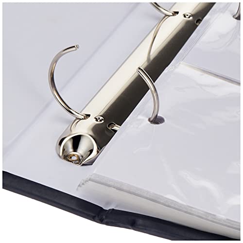 3-Ring Photo Album 300 Pockets Hold 4X6 Photos, Navy Blue #TOP2