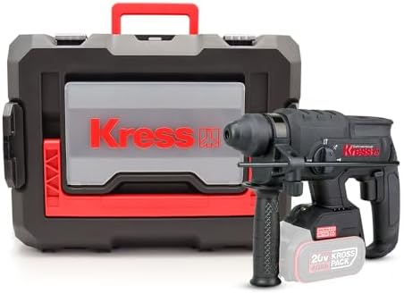 Kress KUC60.91 20Volt 2.0J Kömürsüz Profesyonel SDS-Plus Pnömatik Kırıcı/Delici (Akü Dahil Değildir)