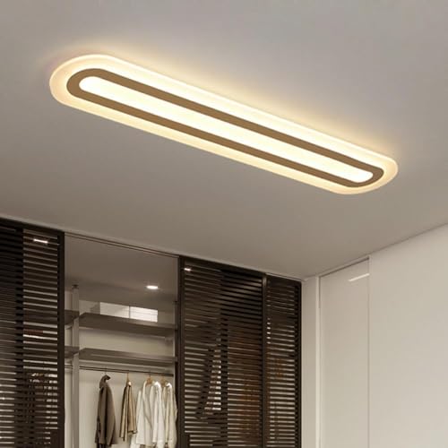 Plafonnier doré LED dimmable pour une ambiance chic dans la chambre