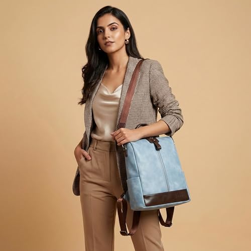 Image of VISMIINTREND Backpack for Women | Stylish Vegan Leather Backpack Bags for Women | College Bag for Girls | Office, Travel & Daily Use