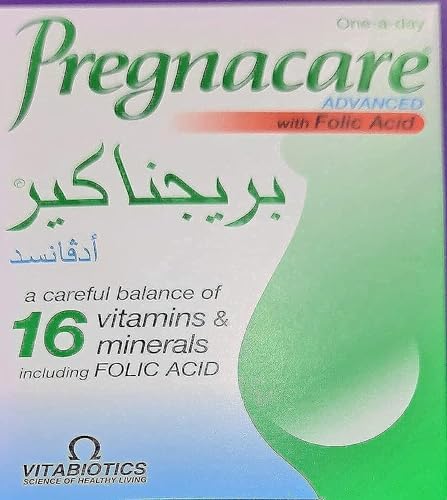 Pregnacare Advanced with folic acid 30 cap بريجناكر أدفانسد